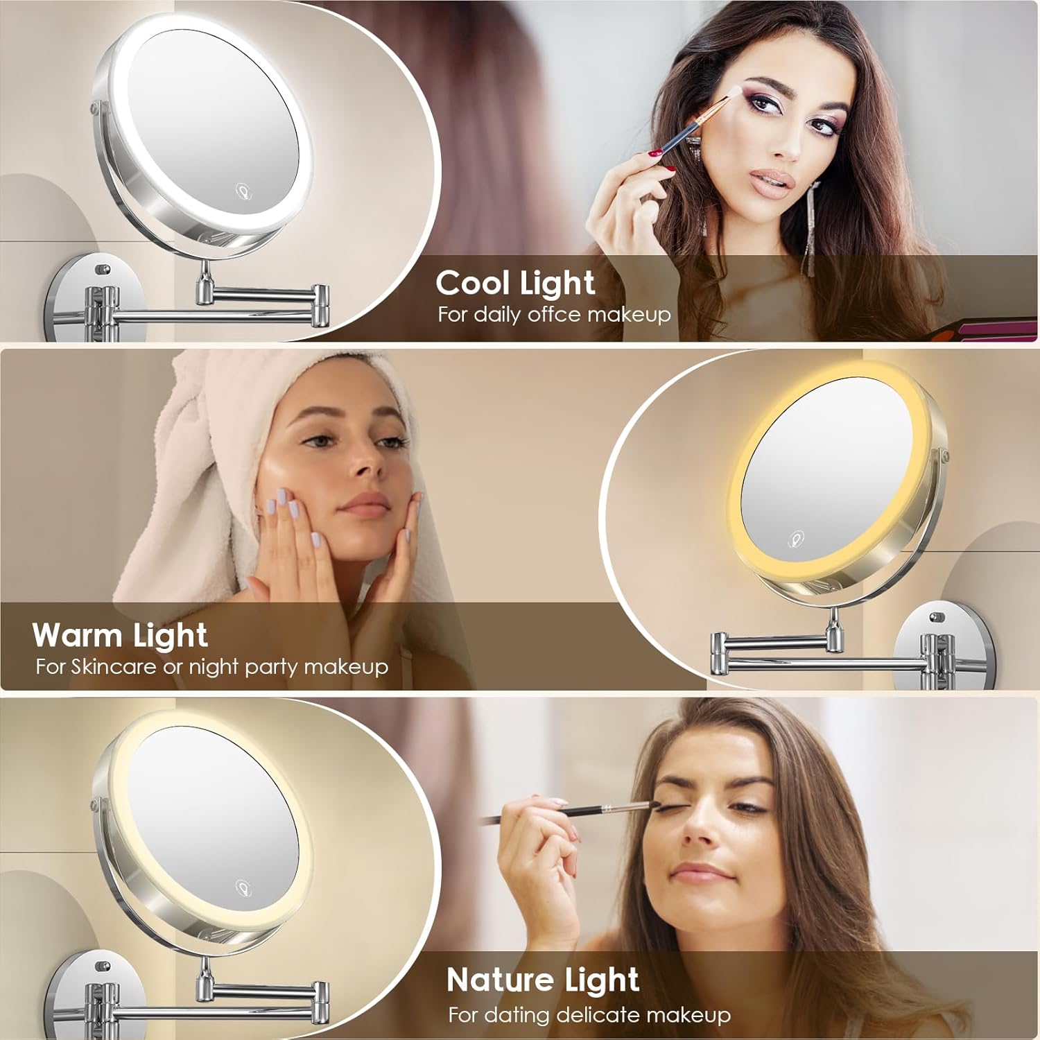 Mirror Your Best Self with MNIENTs Wall-Mounted Vanity Mirror
