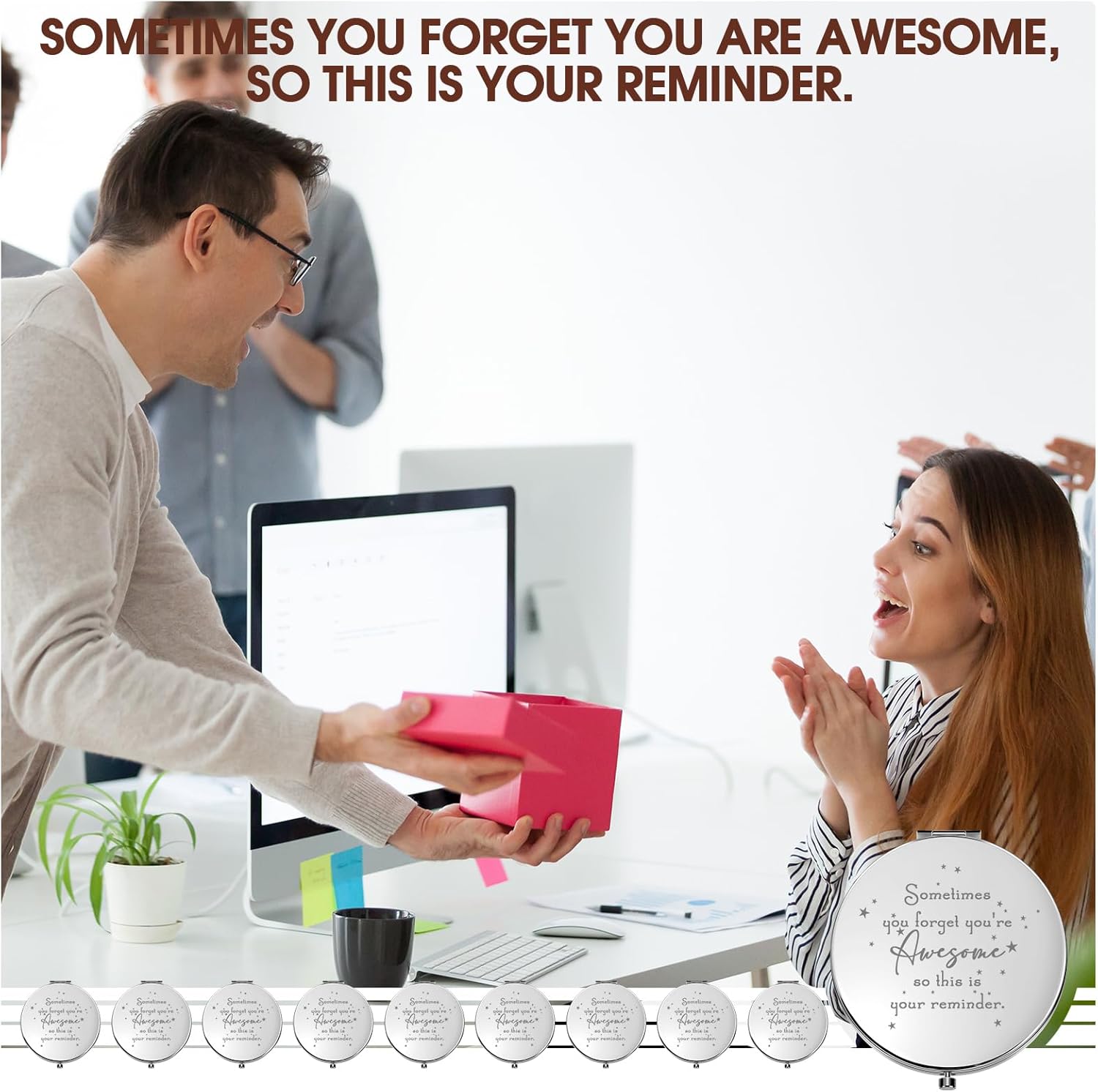 Surprise Compact Mirrors
