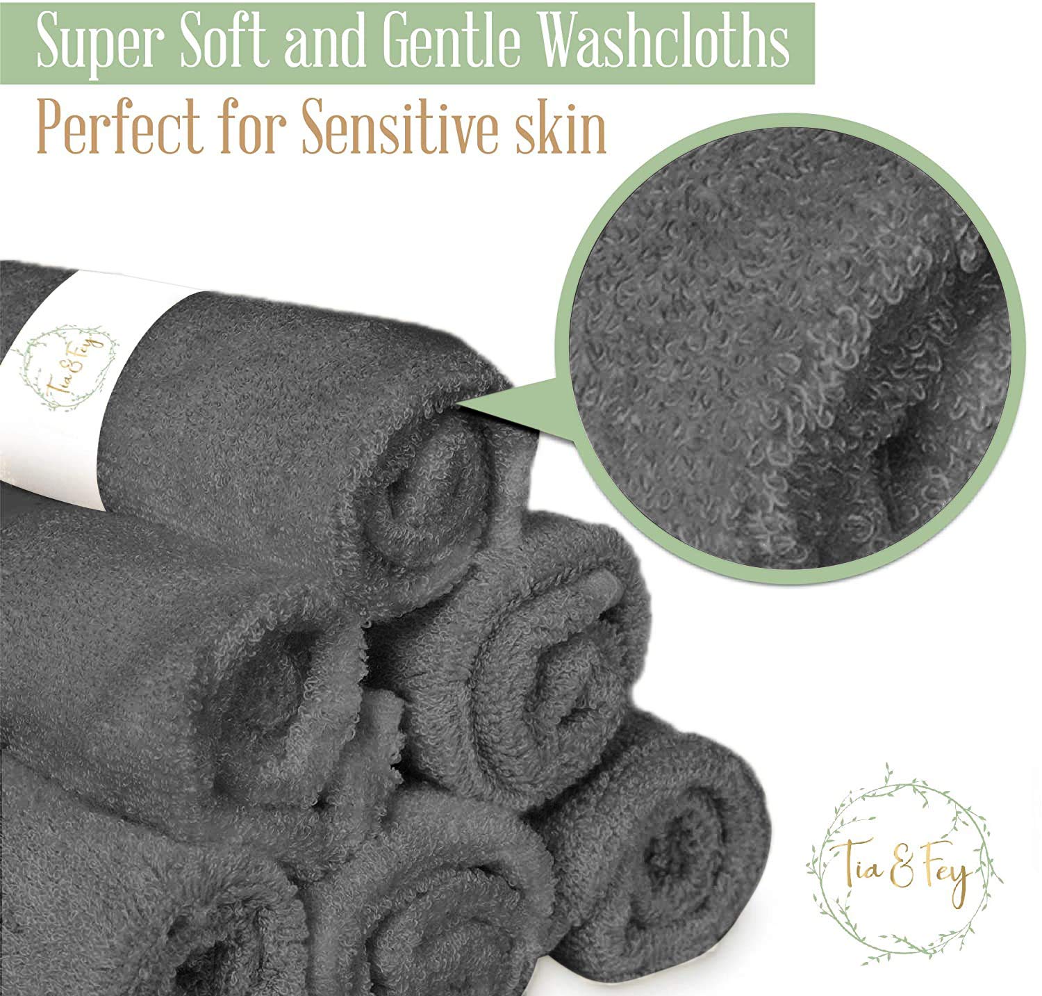 Tia Fey Face Cloth Set for Sensitive Skin