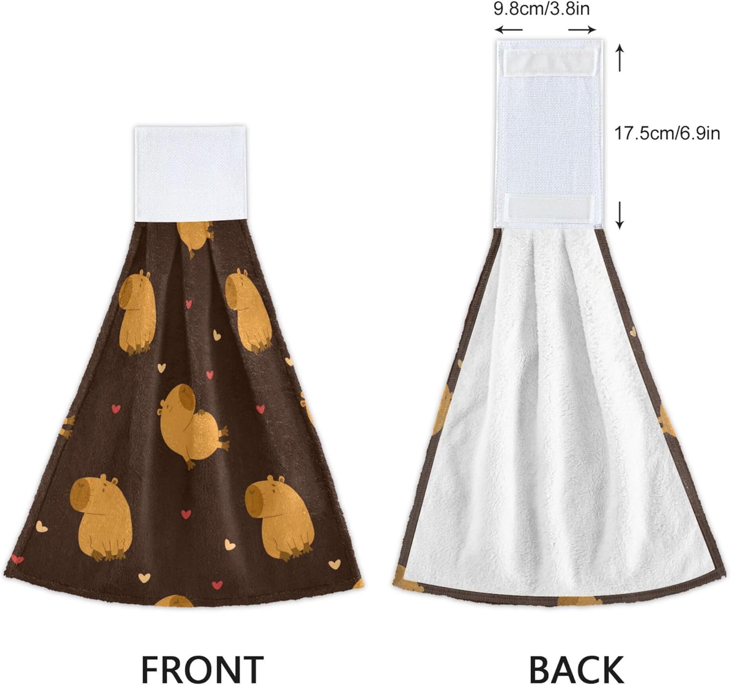Capybara Kitchen Towels for Home Use