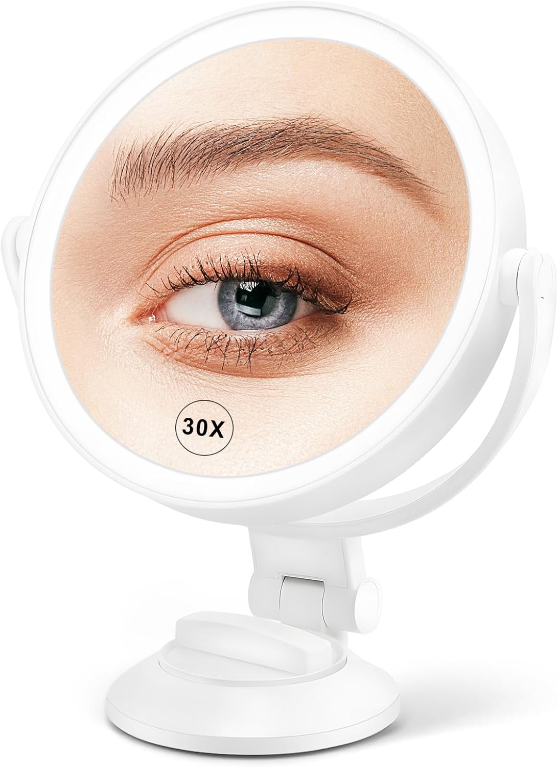 Fabuday Magnifying Mirror with Lights and Suction Cup