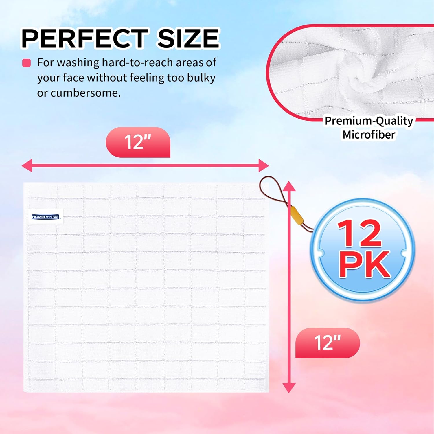 Microfiber Washcloth Set
