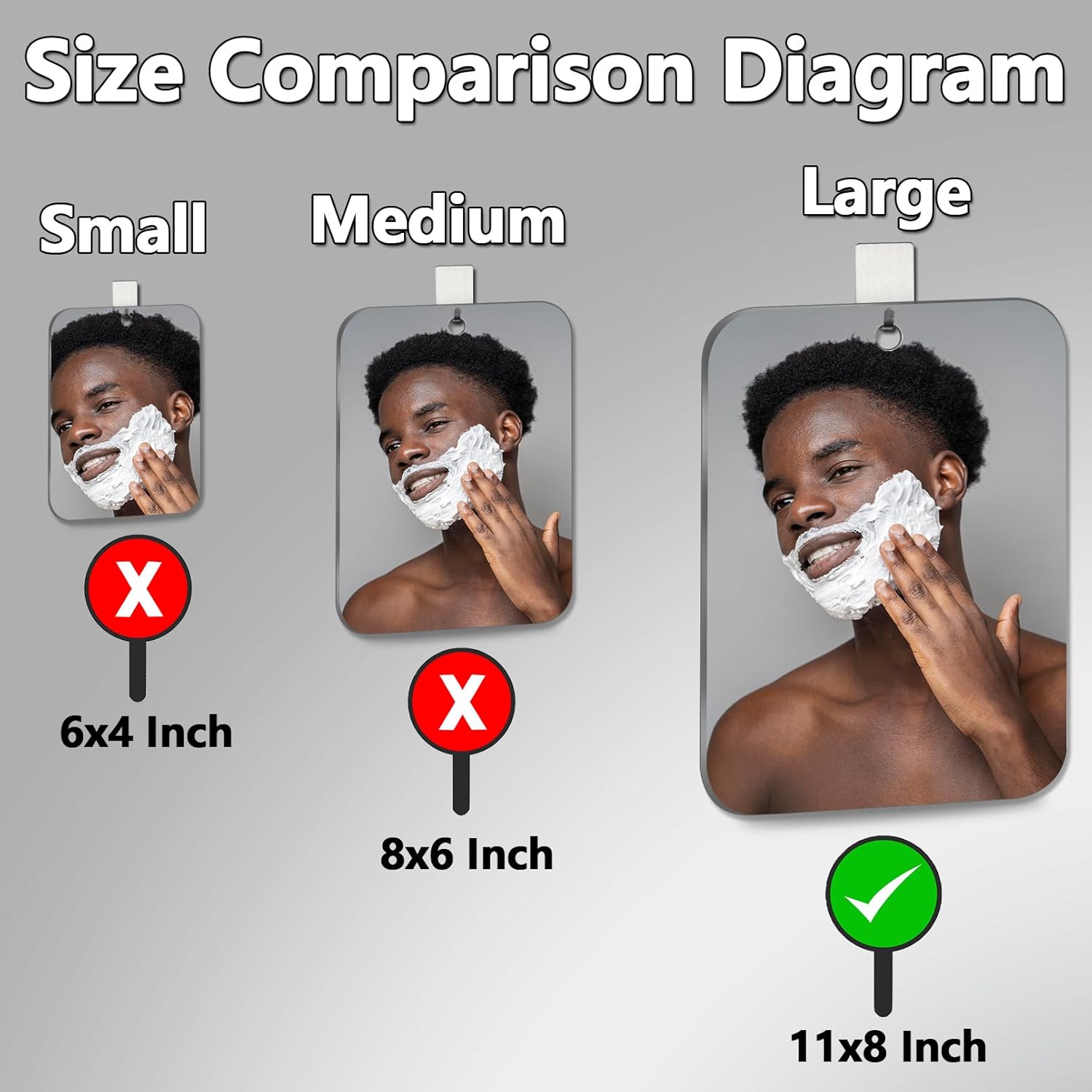 Mirror Set 2-Pack Unbreakable