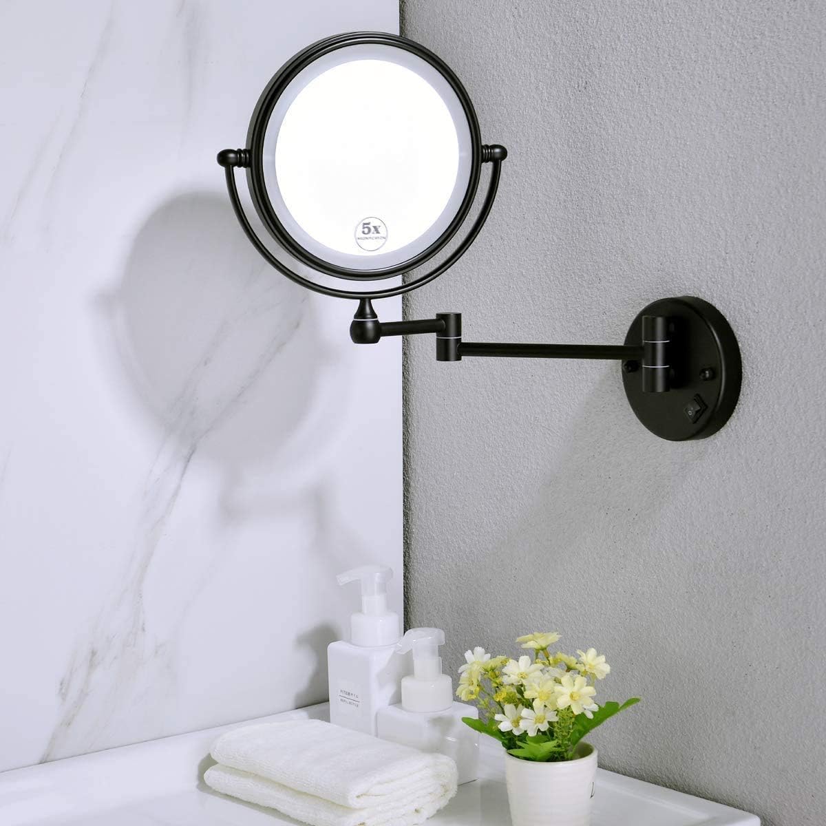 LCARY Travel Makeup Mirror