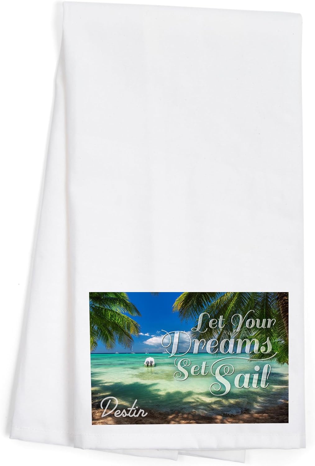 Beautiful Beach Towel Made in the USA 18x28 inches