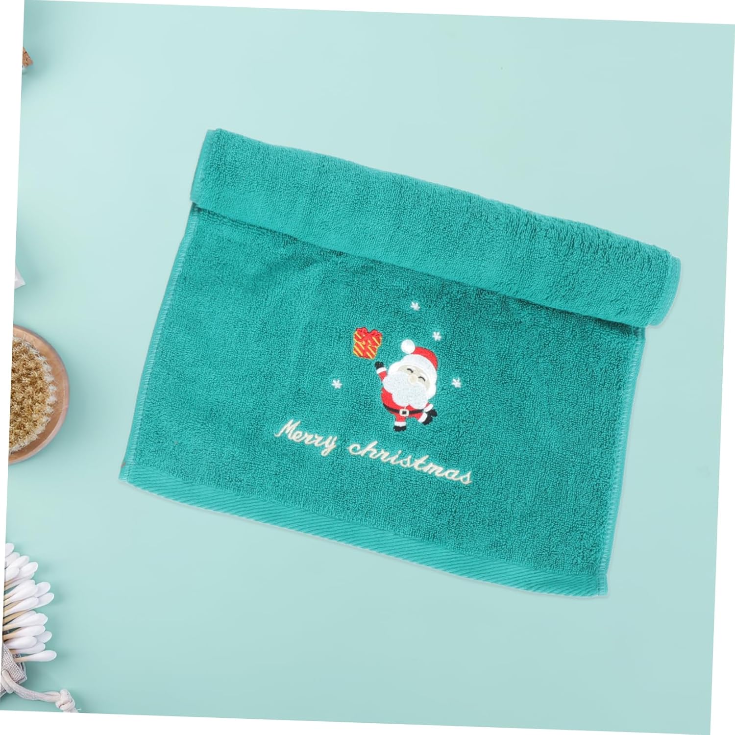 Festive Christmas Towels Hand Towels Kitchen Bathroom Decorative Set