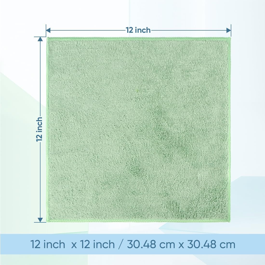 HOMEXCEL Microfiber Washcloths 24-Piece Set