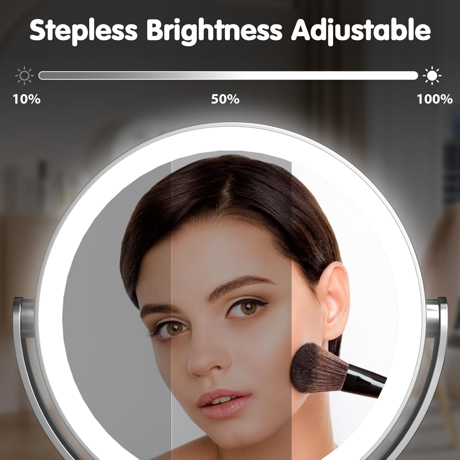 10x Magnifying Mirror with Light