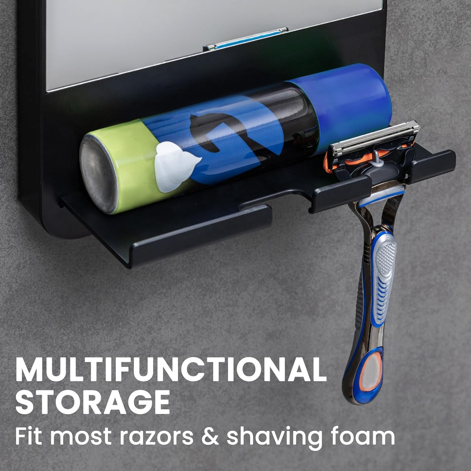 Smooth Wash with TAILI Shutter-Ready Fogless Shower Mirror
