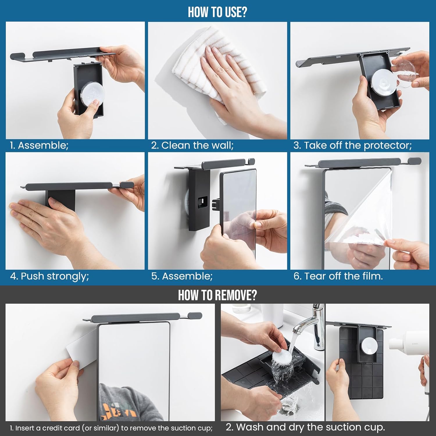 TAILI ShOWER MIRROR FOGLESS