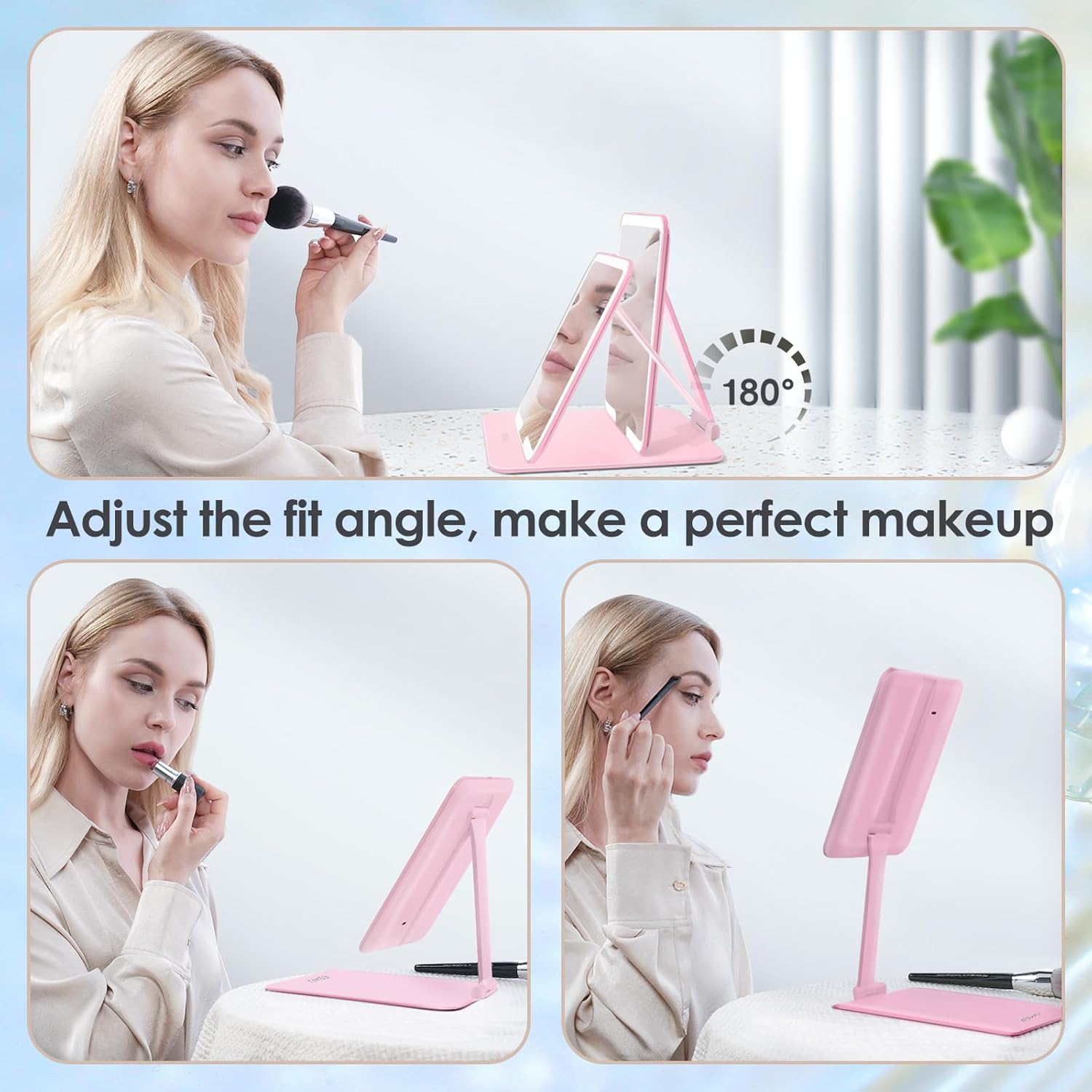 ESWU Portable Travel Makeup Mirror