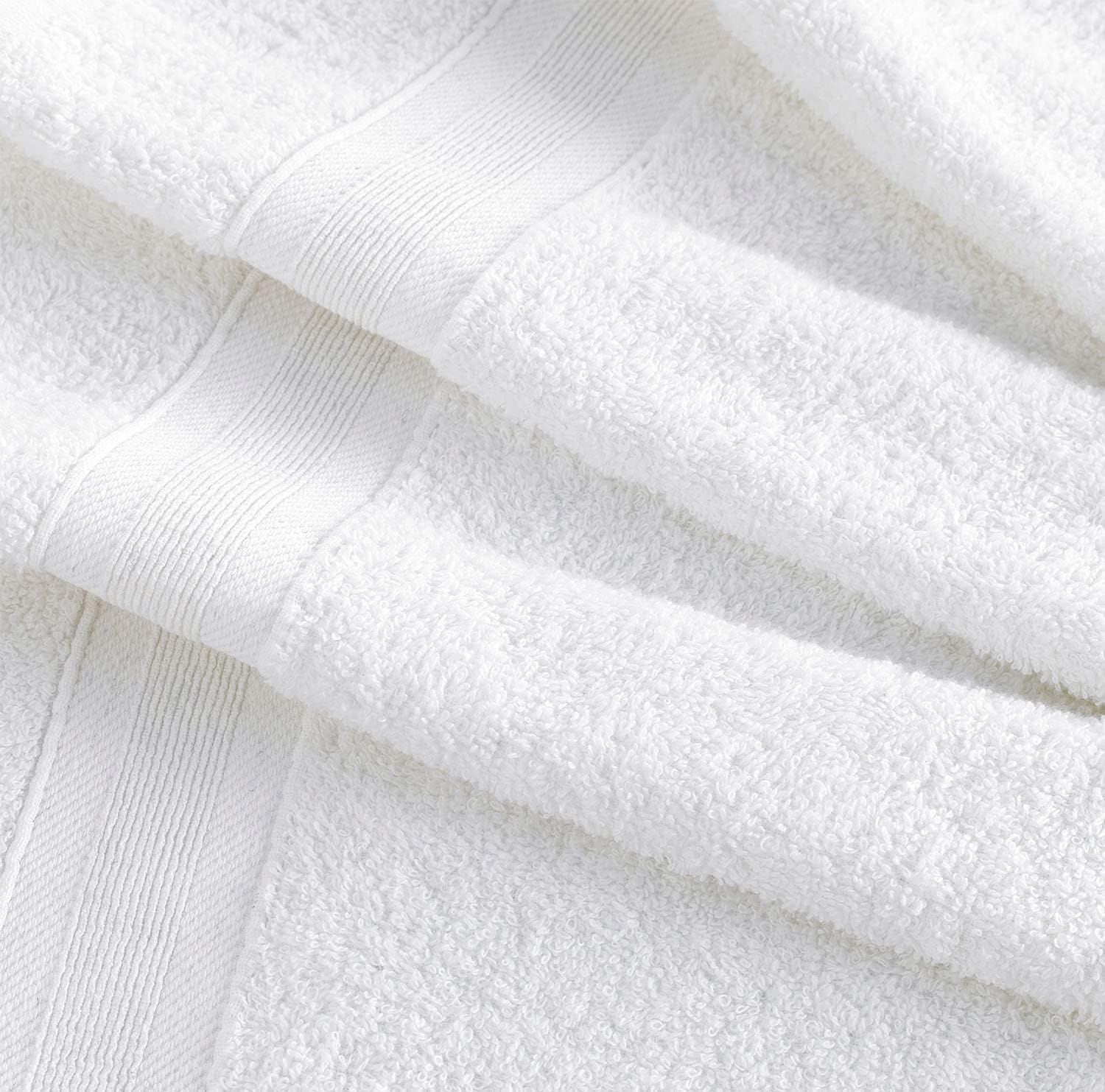 Quick Dry Soft and High Absorbent 4-Piece Cotton Bath Towels