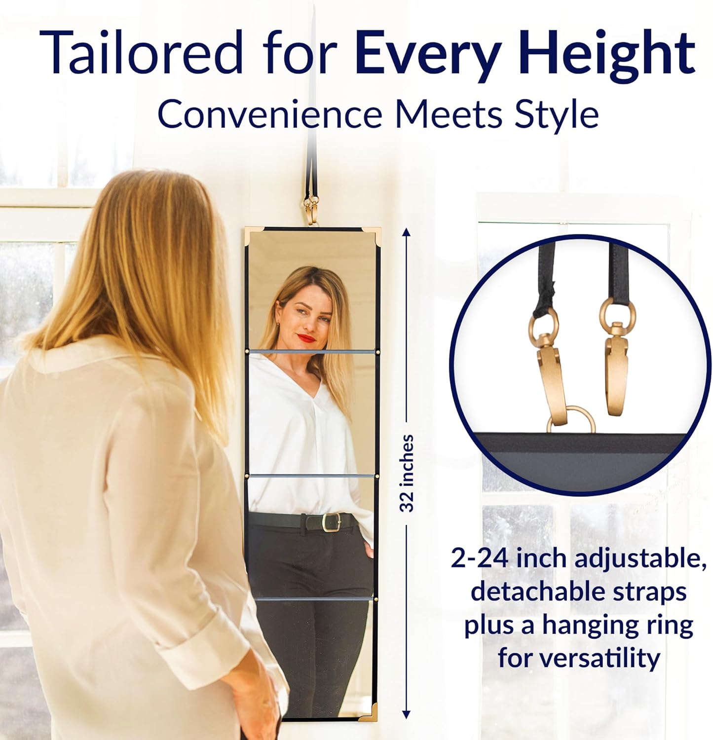 Convenient Travel Makeup Mirror with 3 Ways forents