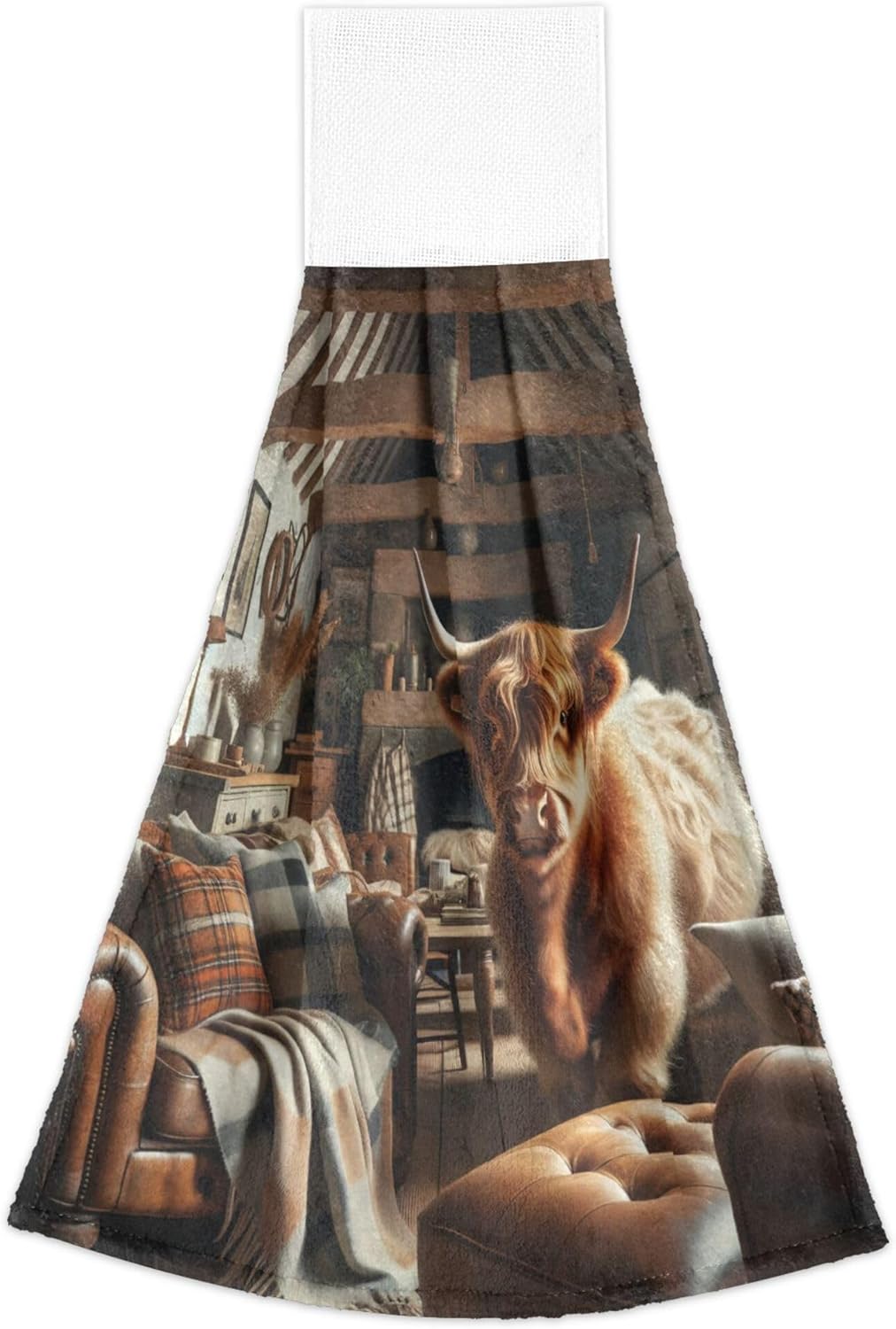 Hand Towels for Home and Kitchen Scotland Highland Cattle Kitchen