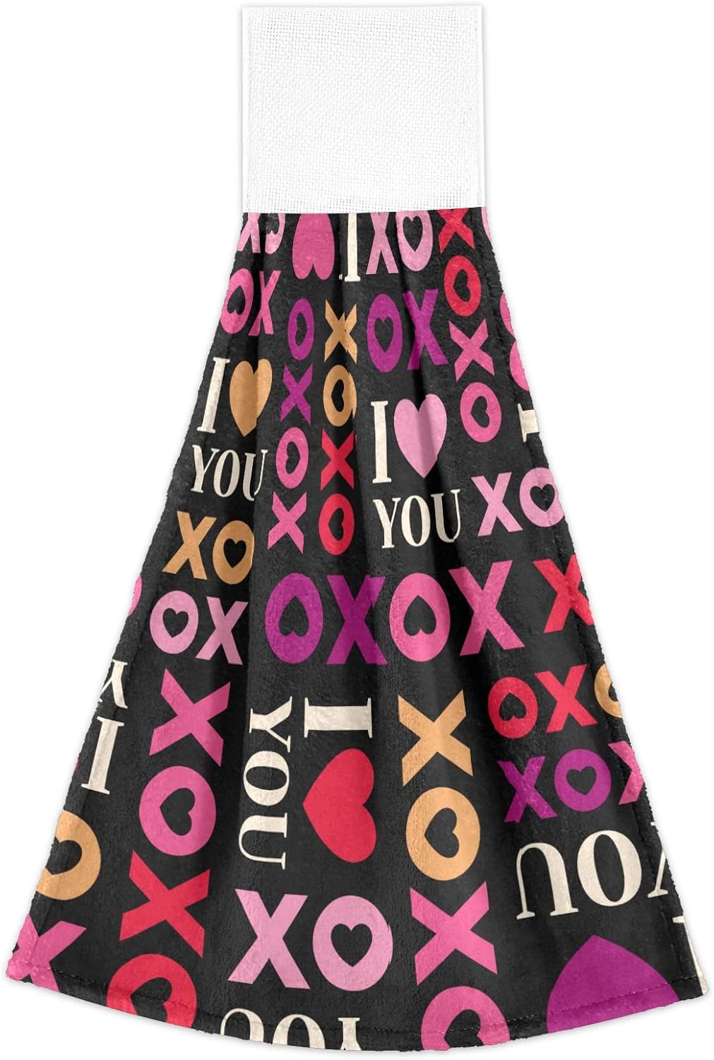 Elegant Heartfelt Kitchen Towels for Love Fingertip Towels with Unique Design
