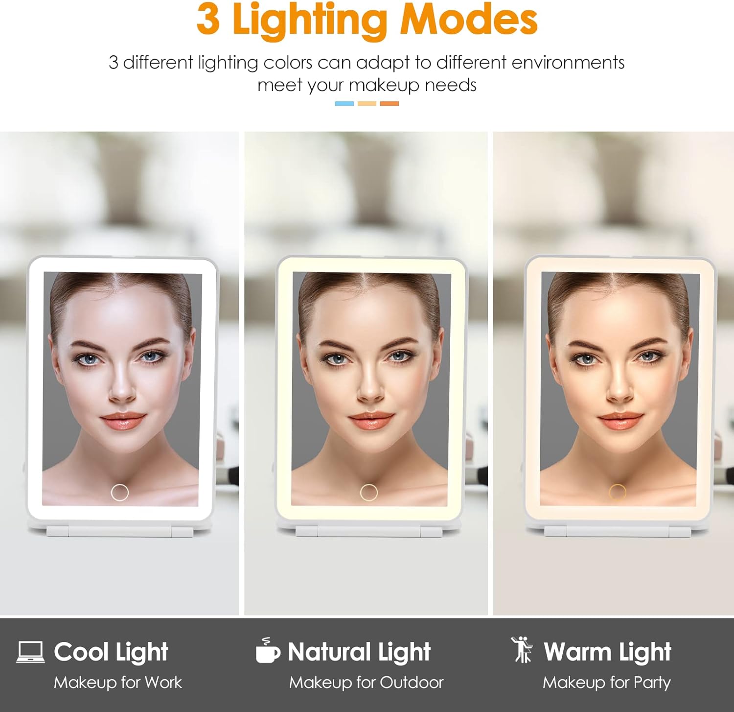 Compact Travel Makeup Mirror