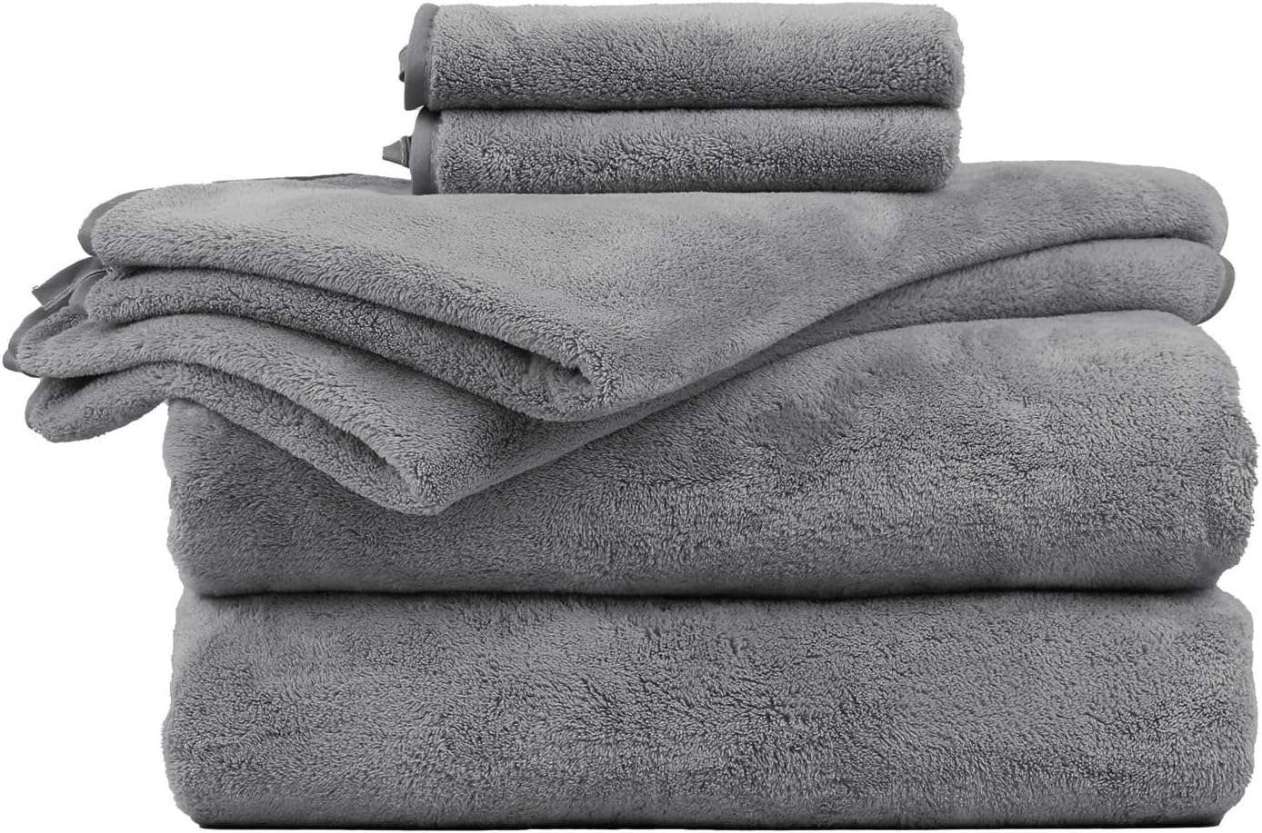 Eco-Friendly Microfiber Bath Towels Set