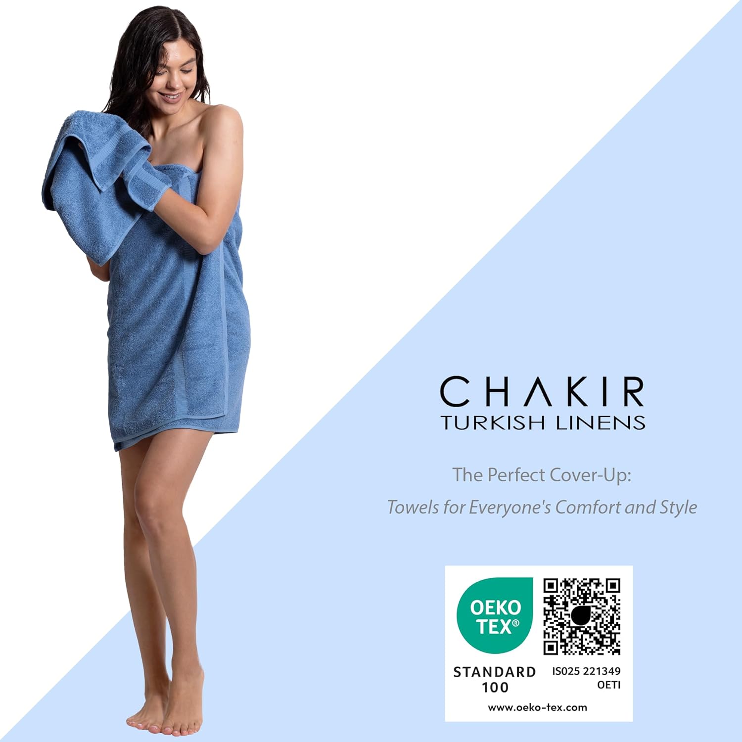 Chakir Turkish Linens Luxury Bath Towels by Turkish Cotton