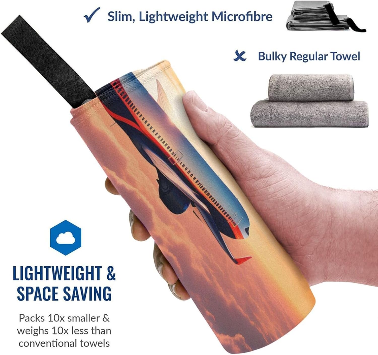 Quick-Dry Microfiber Beach Towel