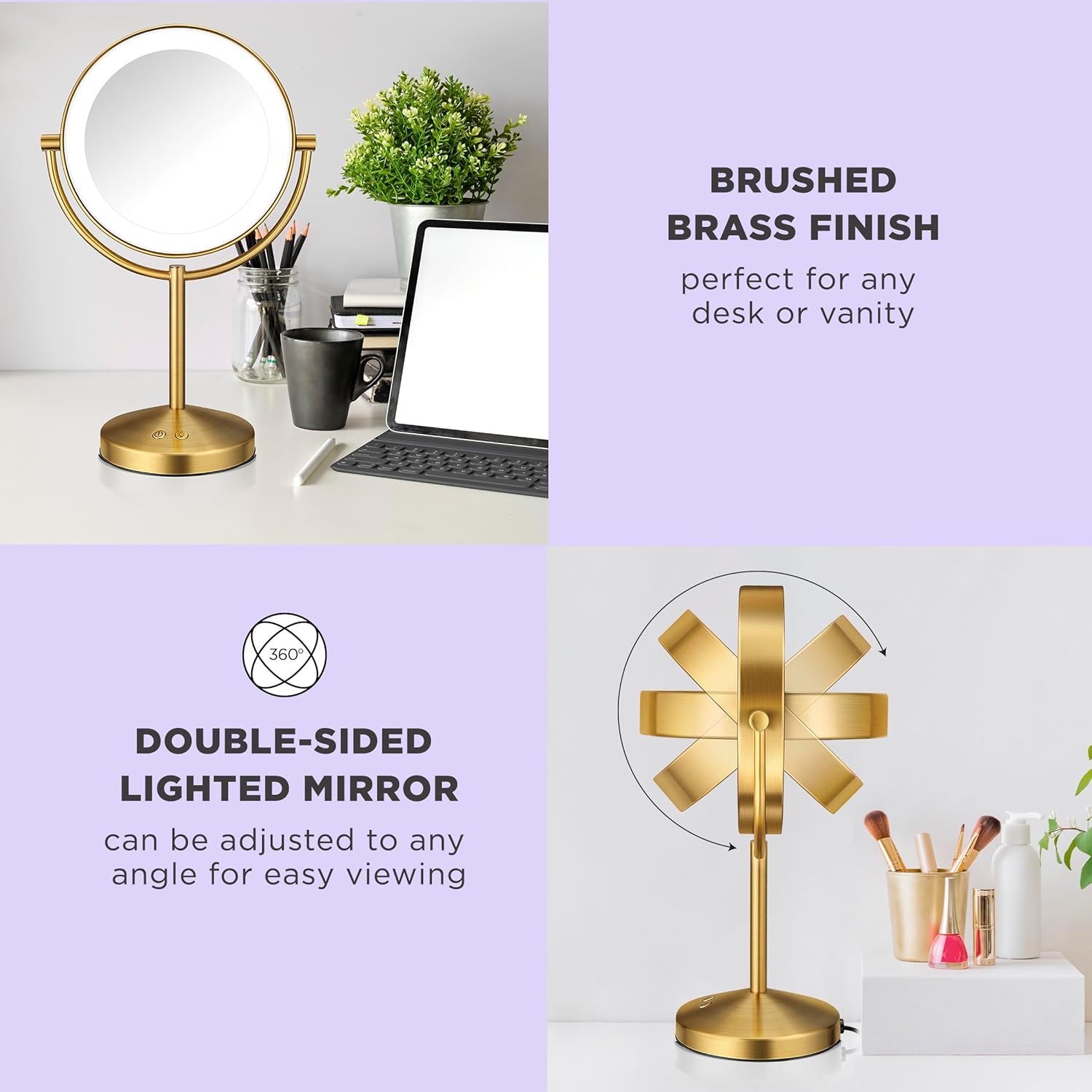 Precision Lighted Make-up Mirror