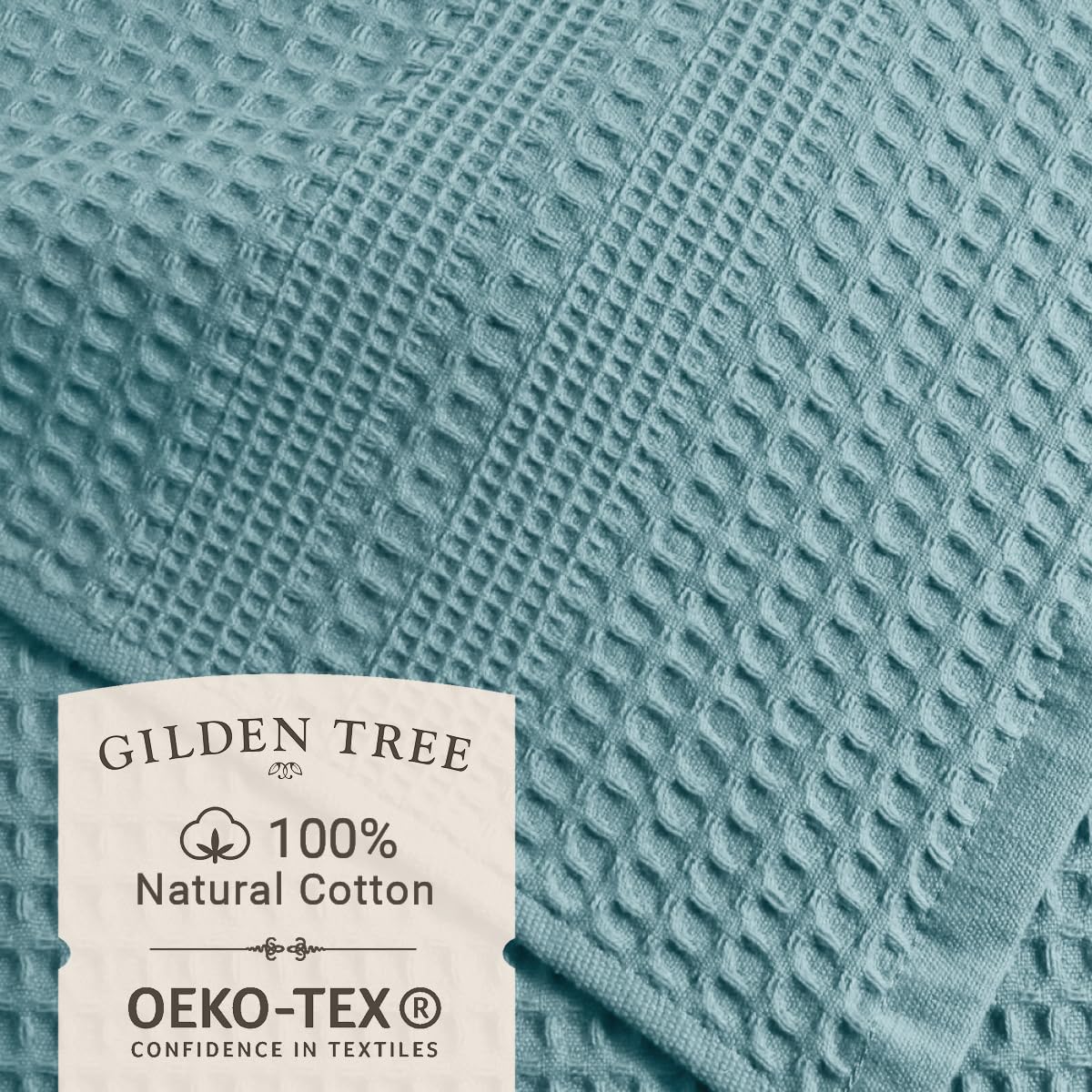 Quick-Dry Eco-Friendly Waffle Towels 40x80
