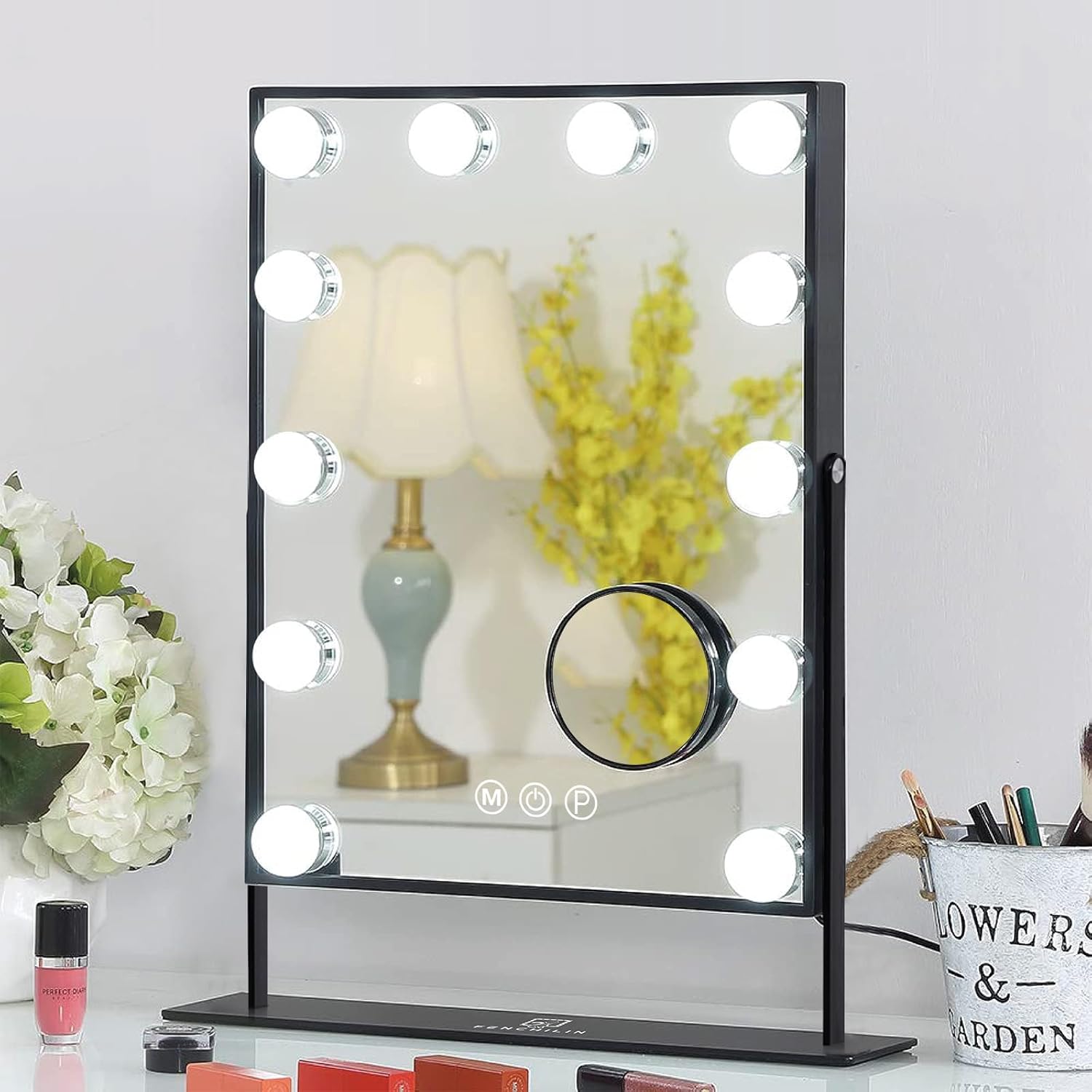 Luxury Makeup Mirror with Smart Lights