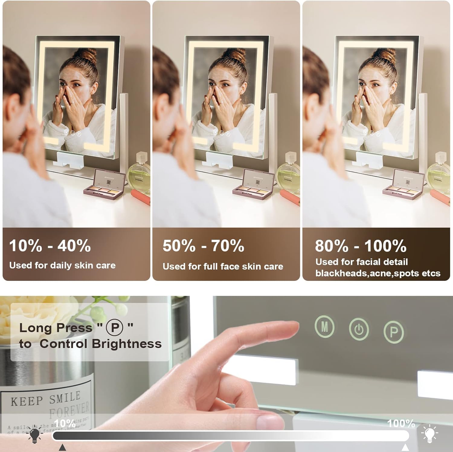 Kottova Lighted Makeup Mirror