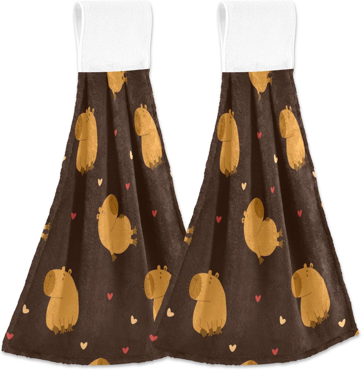 Capybara Kitchen Towels for Home Use