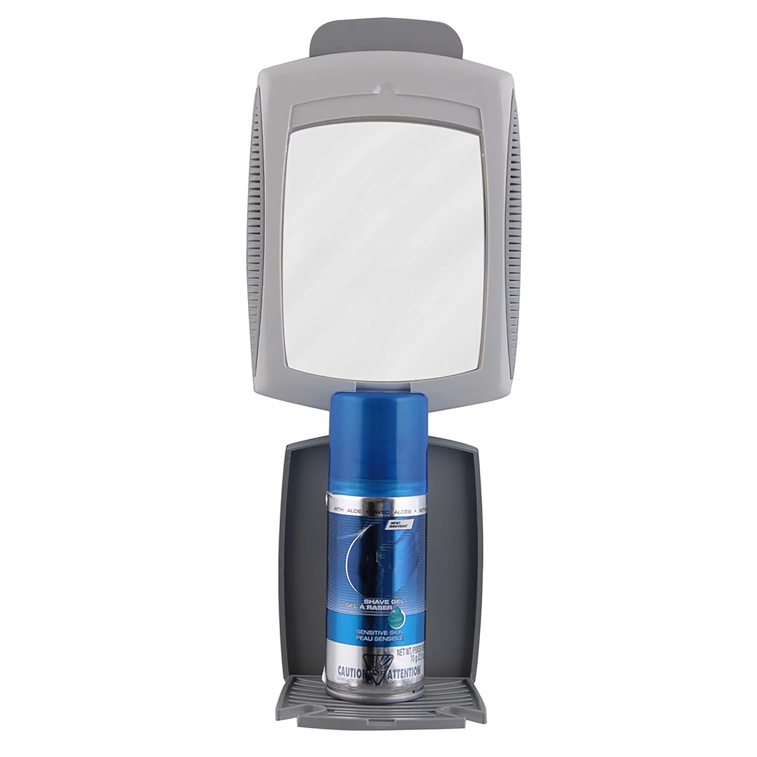 Perfect Zadro ZFogless Travel Shower Shaving Mirror Black