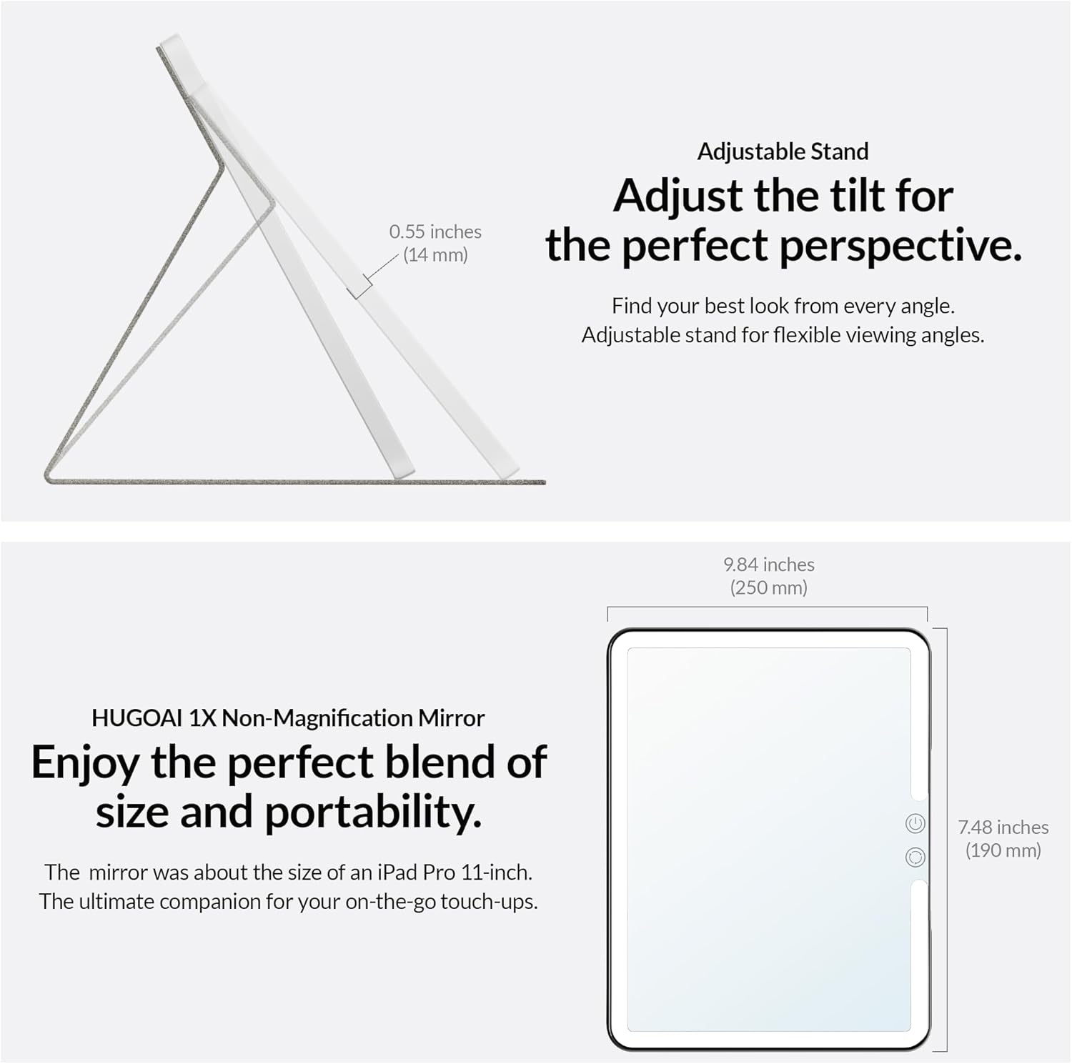 HUGOAI Vanity Mirror