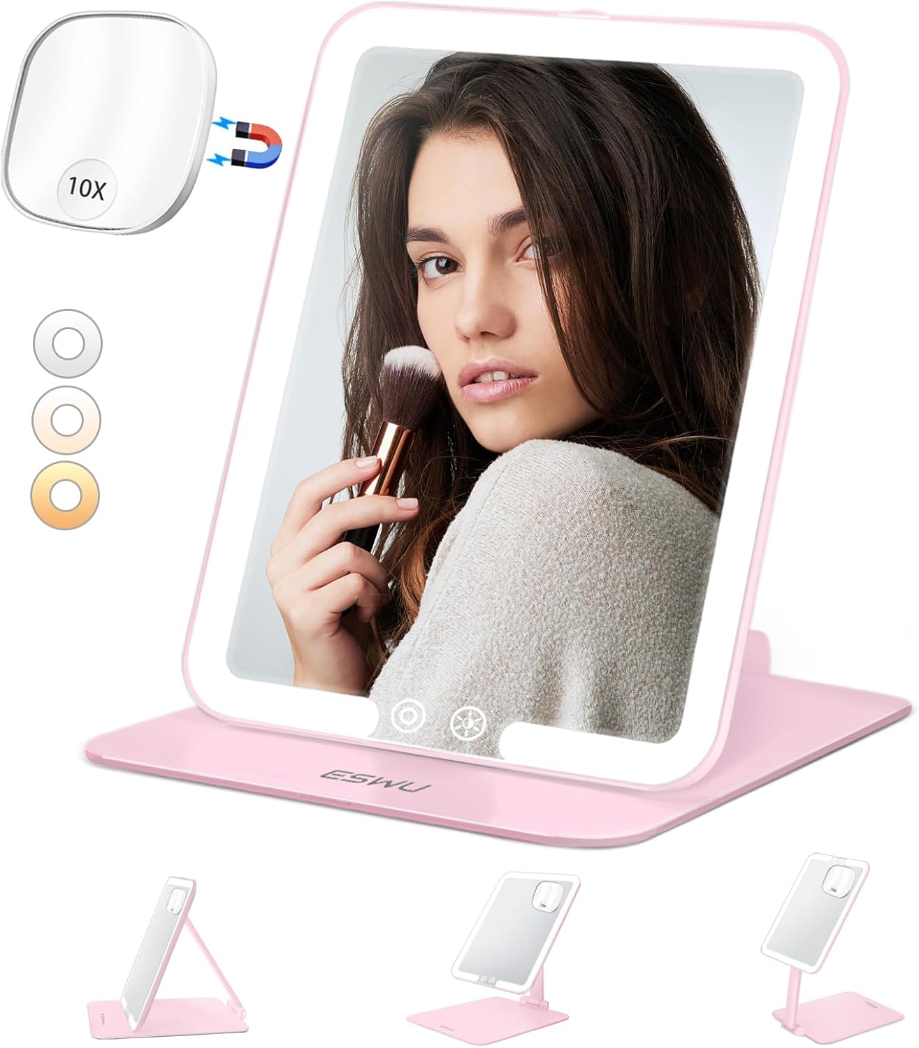 ESWU Portable Travel Makeup Mirror