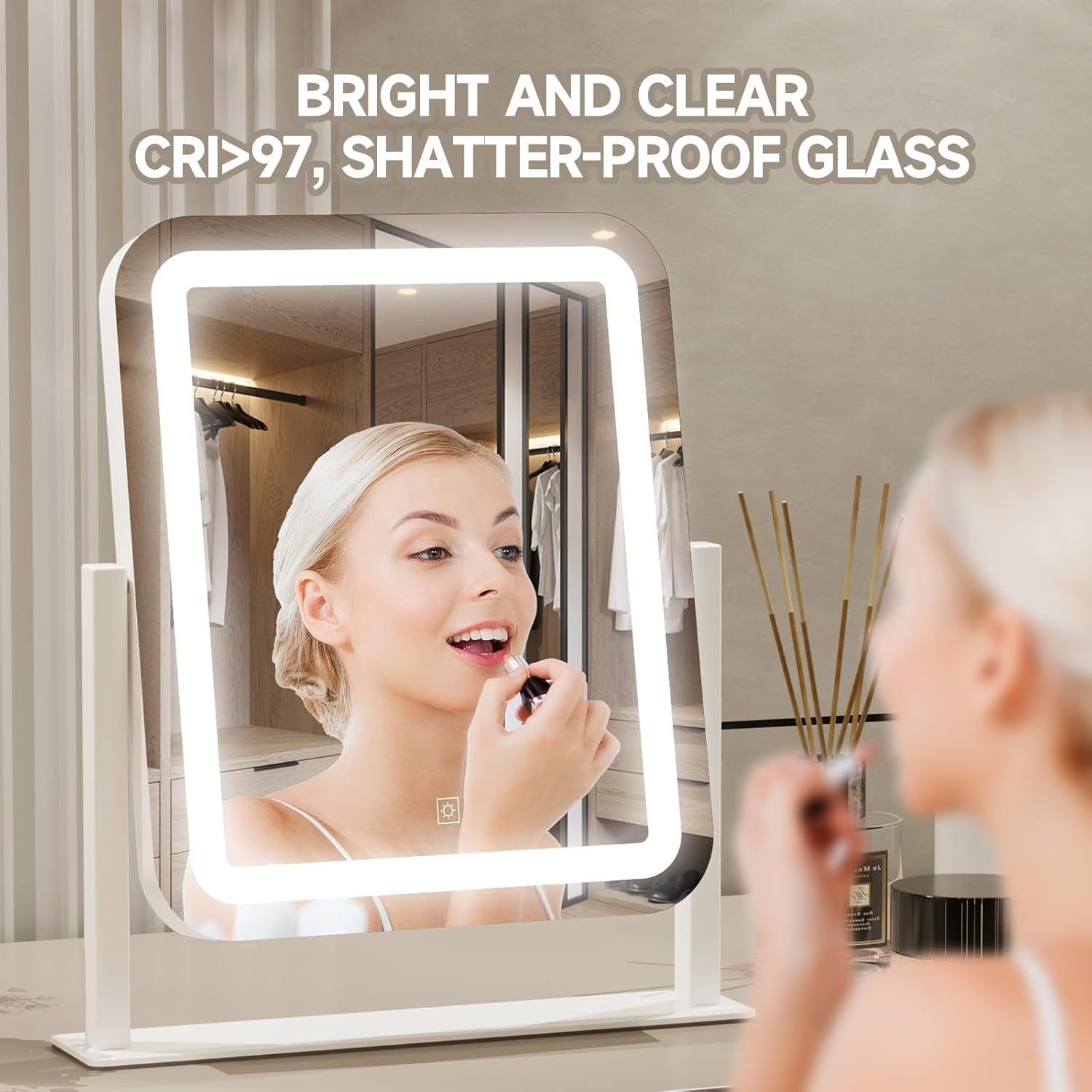 PRIMETEK Elegance 3-Light Vanity Mirror