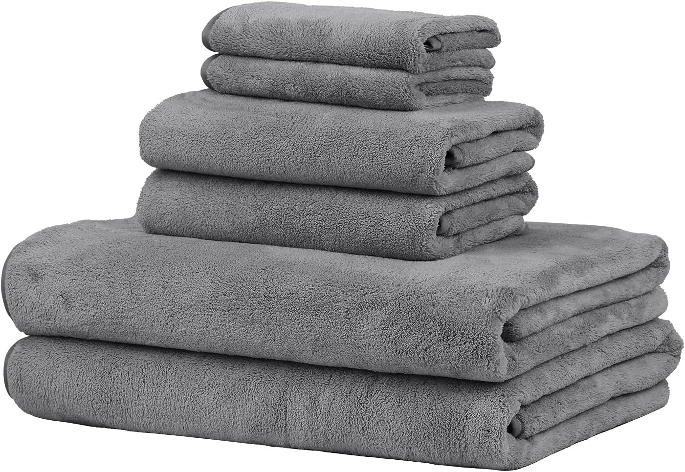 Eco-Friendly Microfiber Bath Towels Set