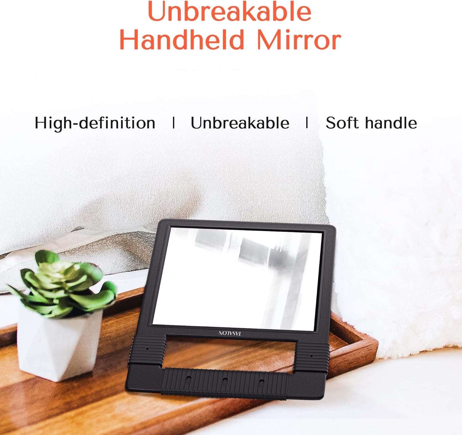 TASALON Hand Mirror with Handle