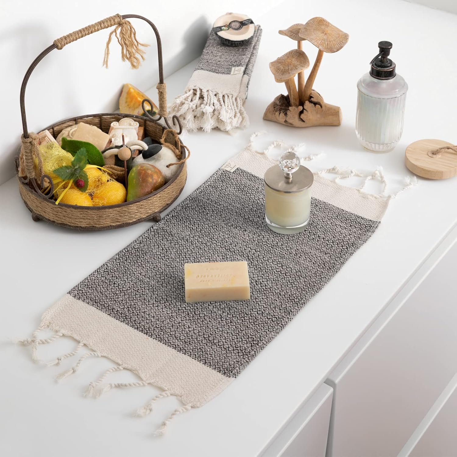 Smyrna Turkish Cotton WashCloth Set