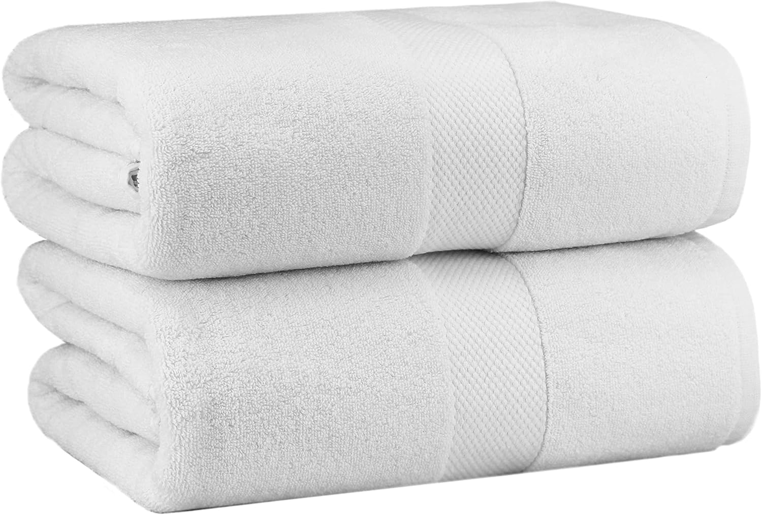 COTTON CRAFT Hotel Spa Luxury Bath Sheet Set - 2 Pack - 40 x 80