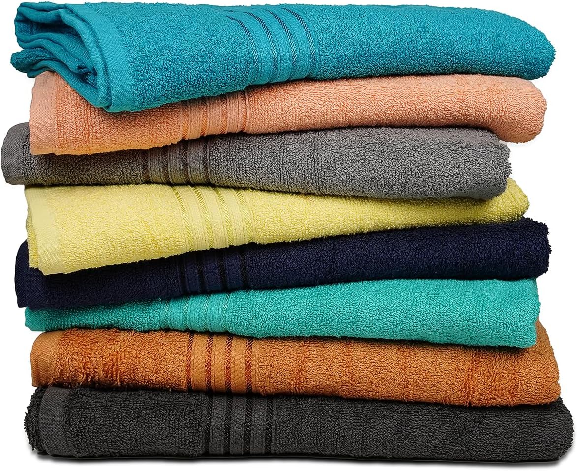 ZUPERIA Multicolor Bath Towels