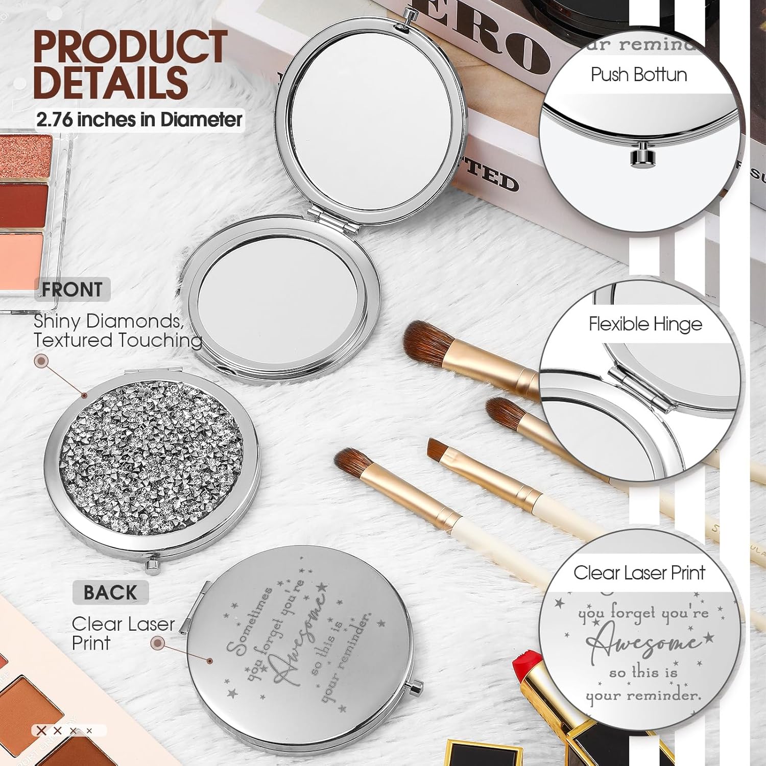 Surprise Compact Mirrors