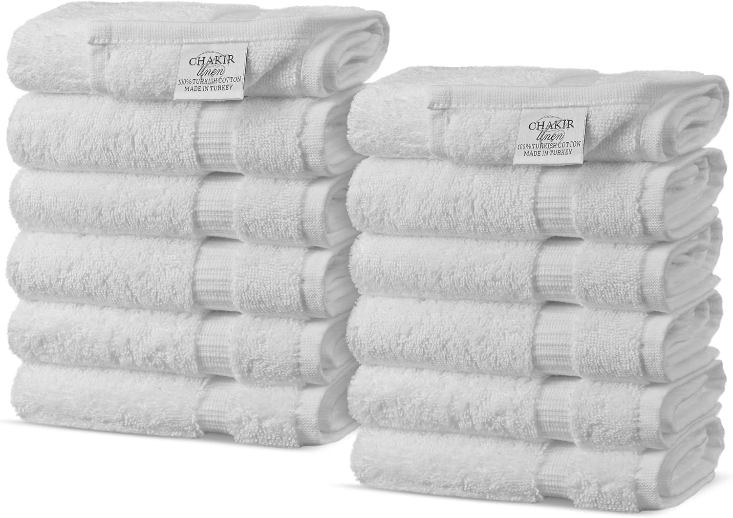 Premium Cotton Washcloths Set