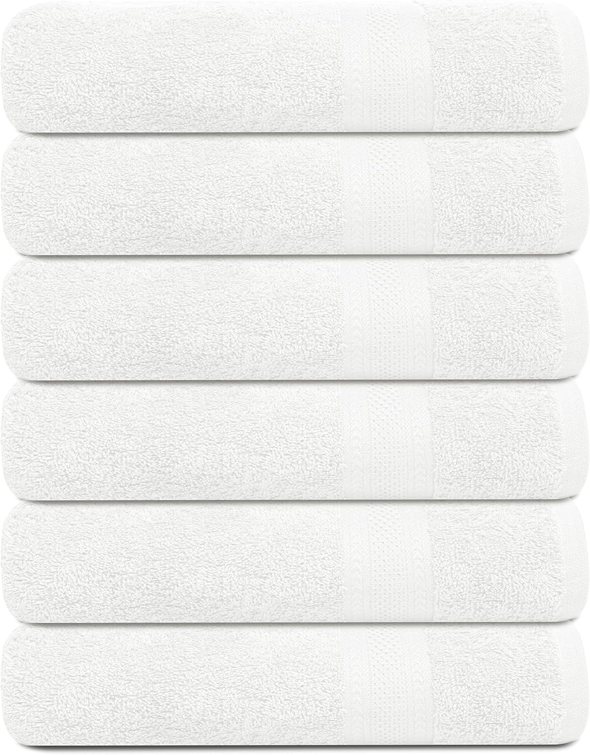 Extra-Soft Terry Cotton Bath Towels Set
