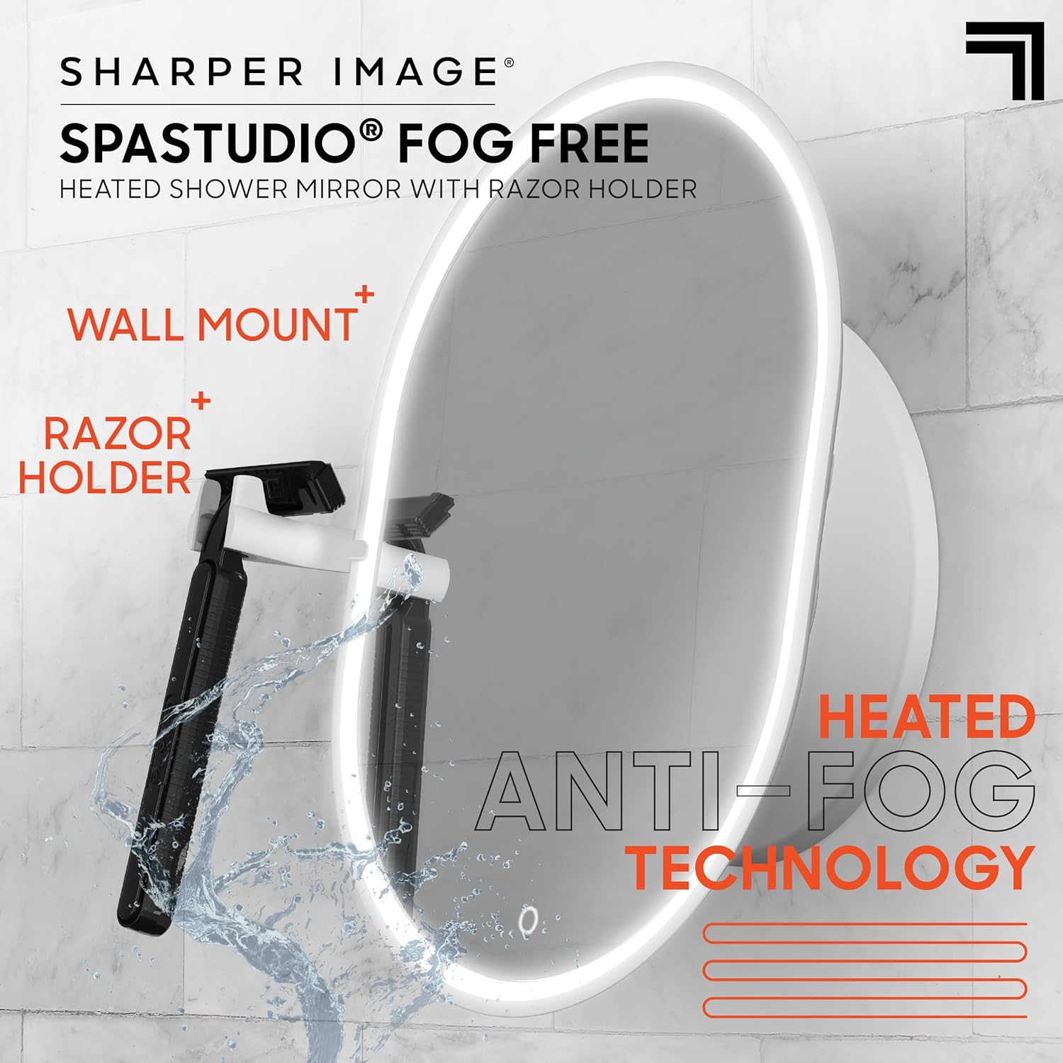 Rapid Defogging Mirror