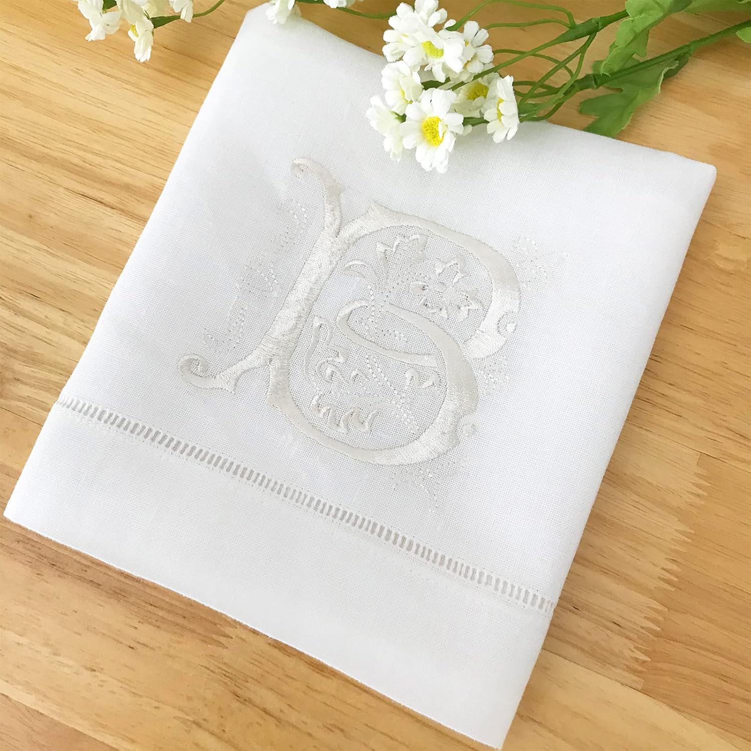 BrekSdat Monogram Handkerchief