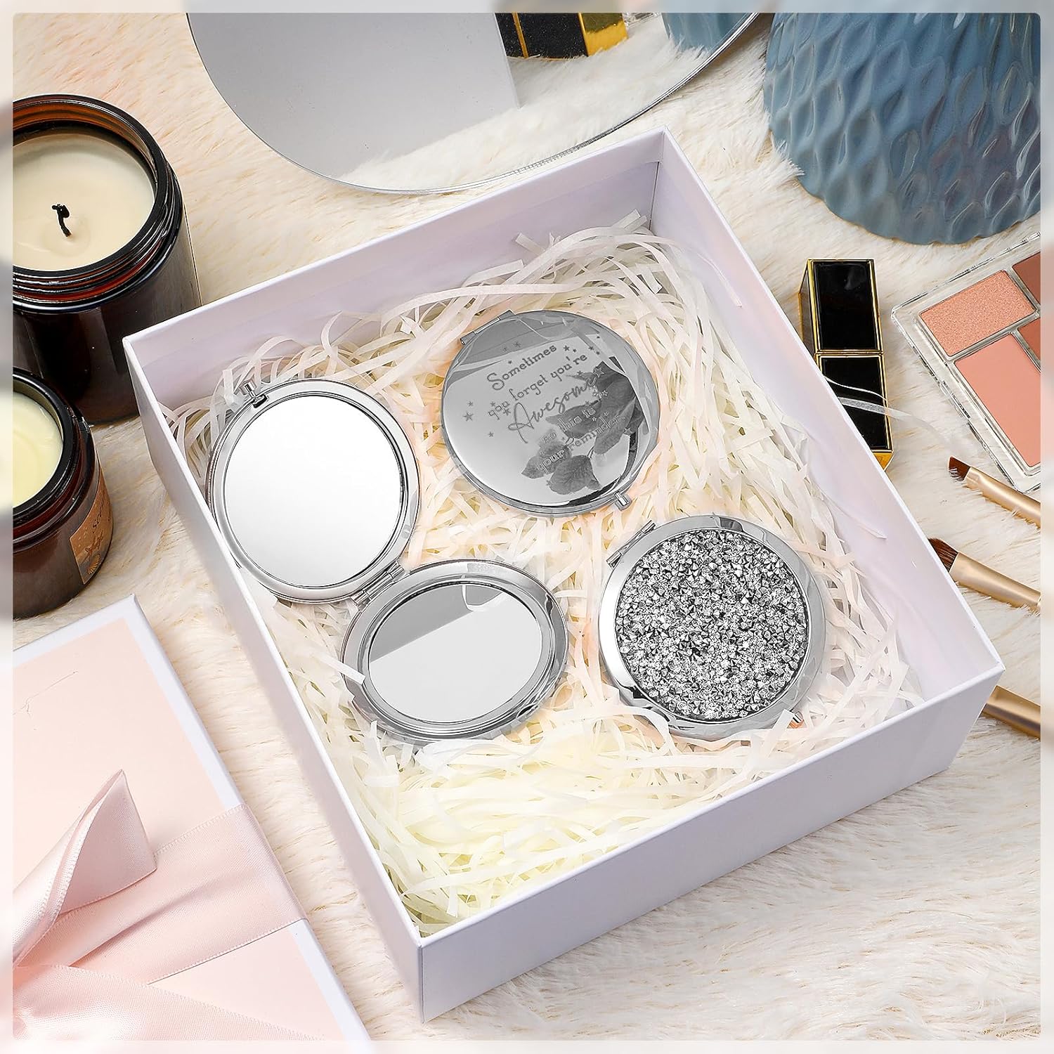 Surprise Compact Mirrors
