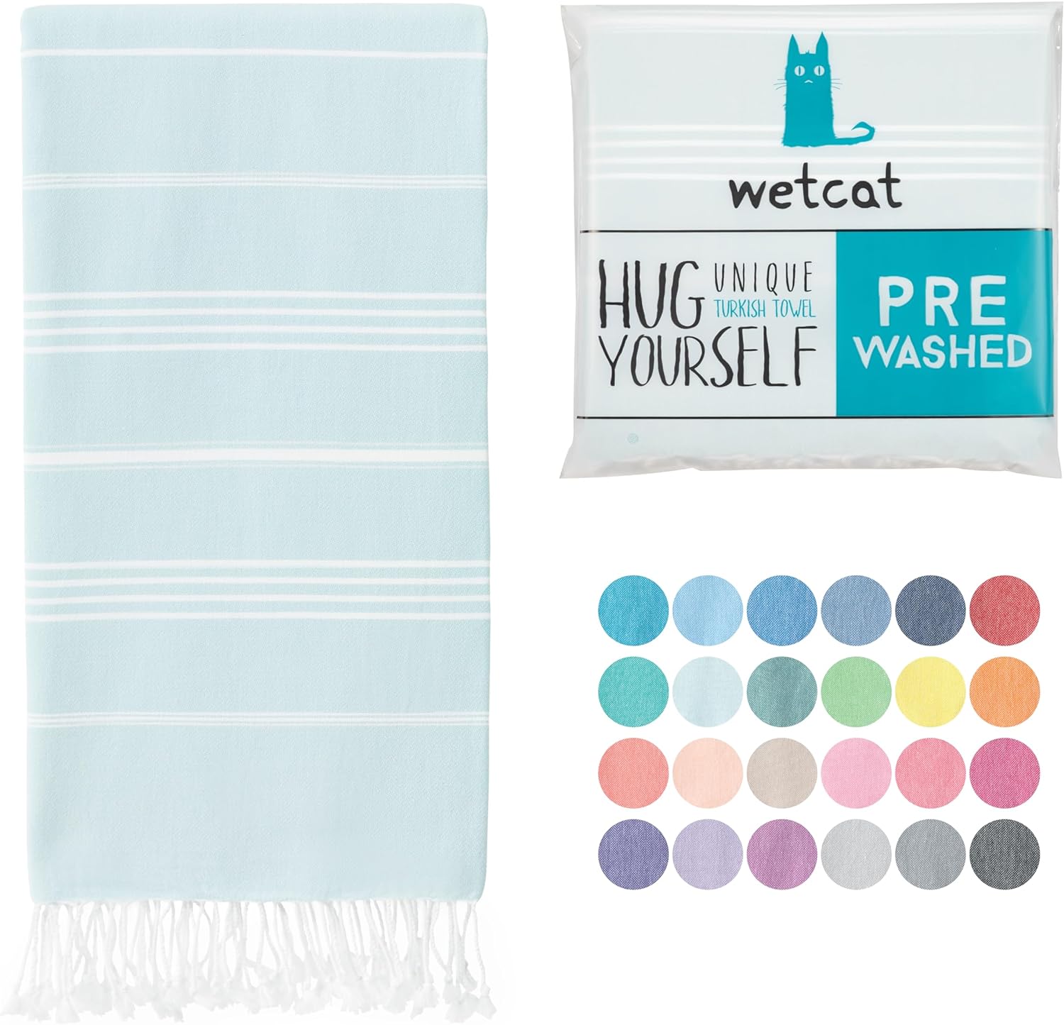 Eventually Dry Turkish Cotton Beach Towel for Eco-Friendly Living