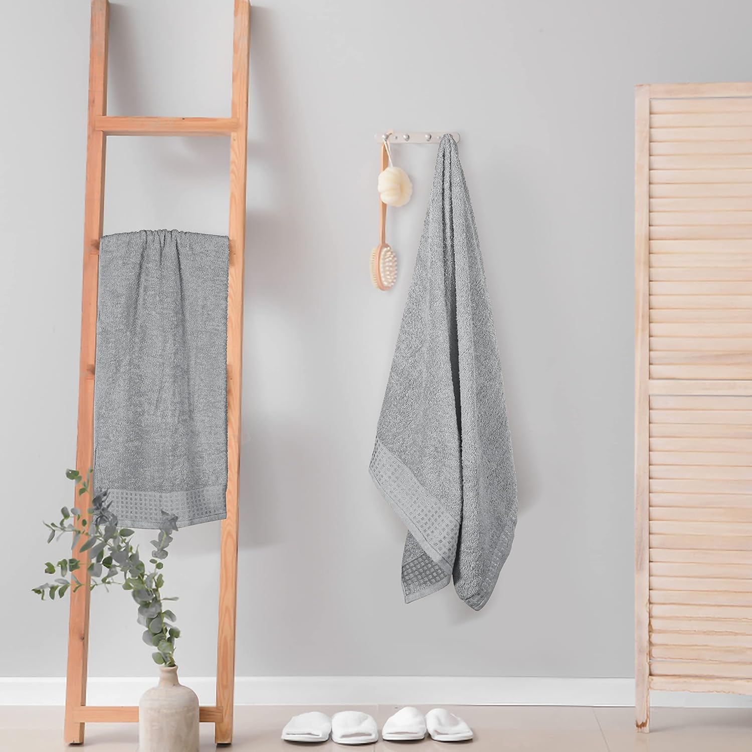 Luxury 100 Cotton Bath Towels Set
