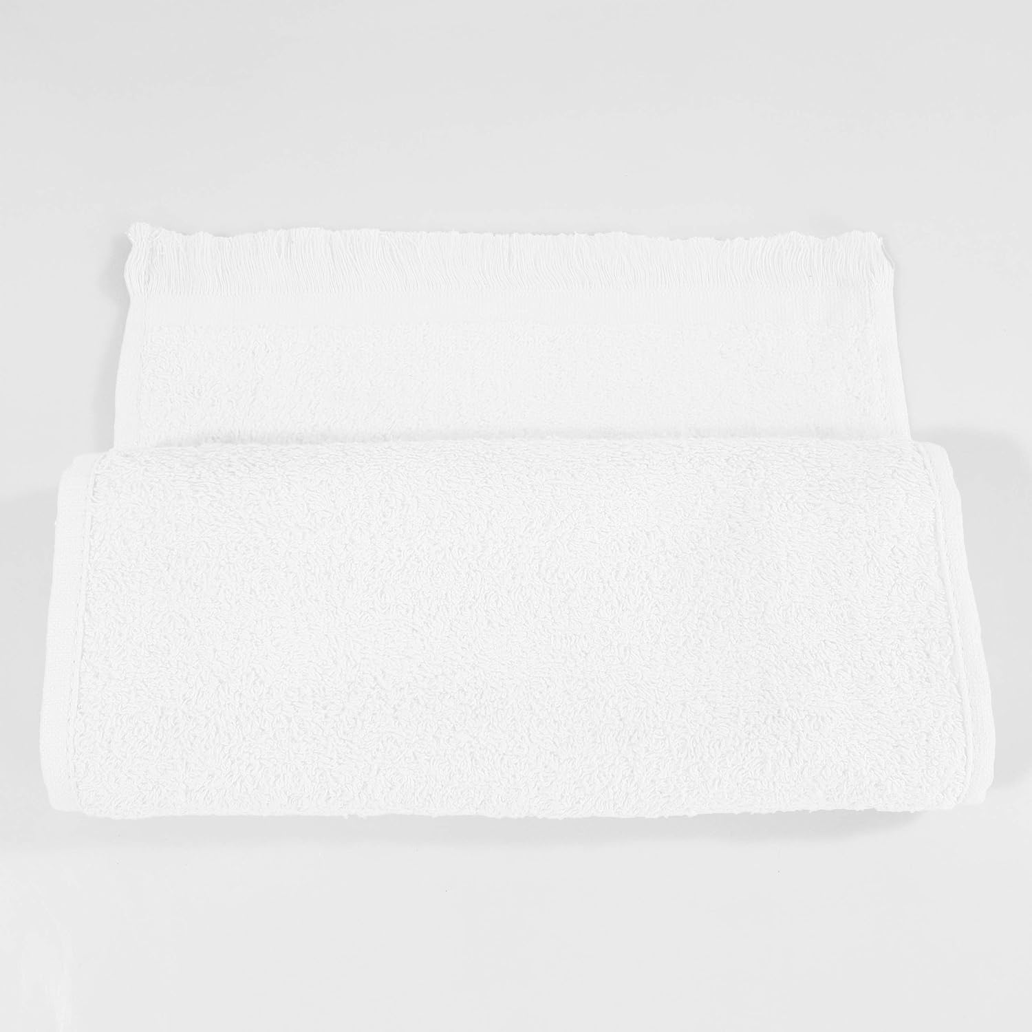 ToteBagFactory 12-Piece White Fingertip Towels Set