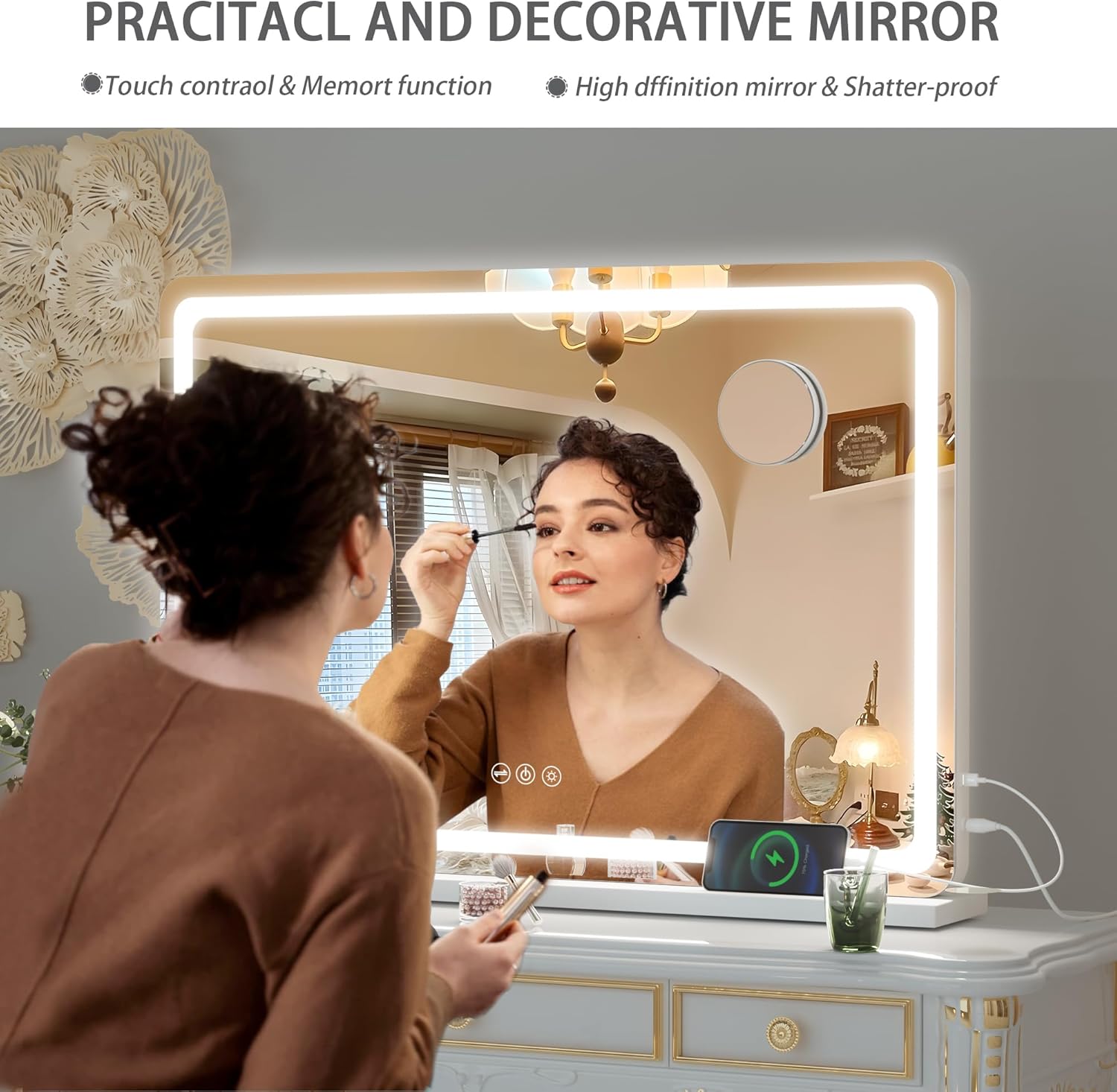 Hasipu Vanity Mirror with Lights