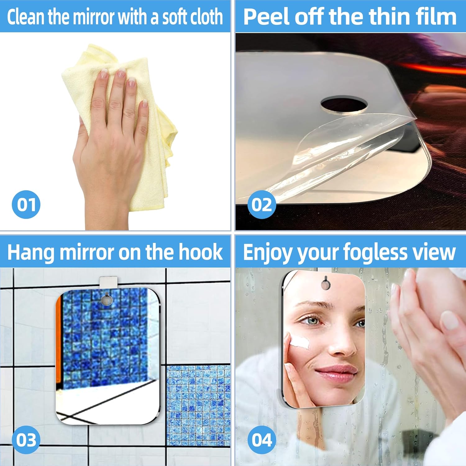 Shower Beauty Mirror