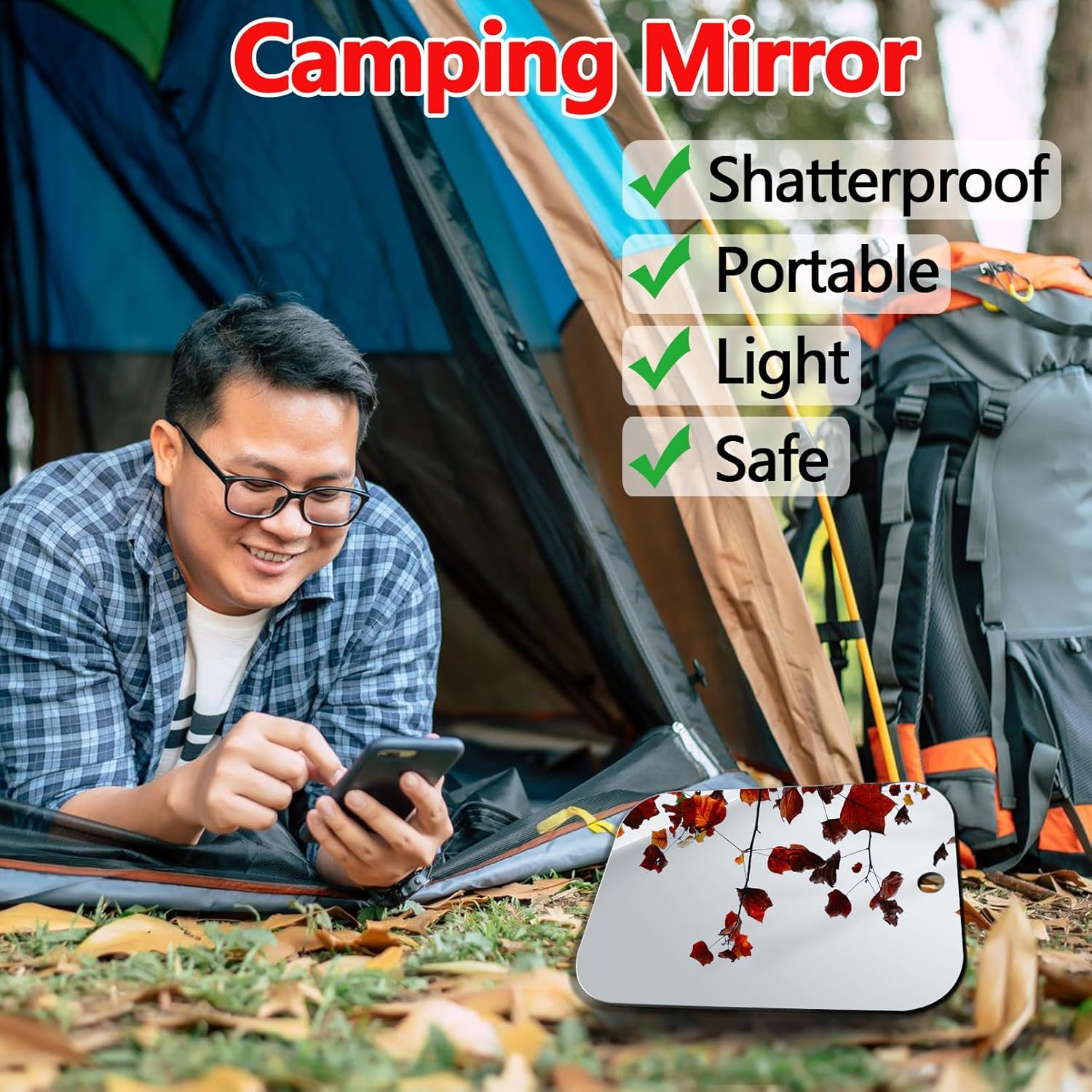 Mirror Set 2-Pack Unbreakable
