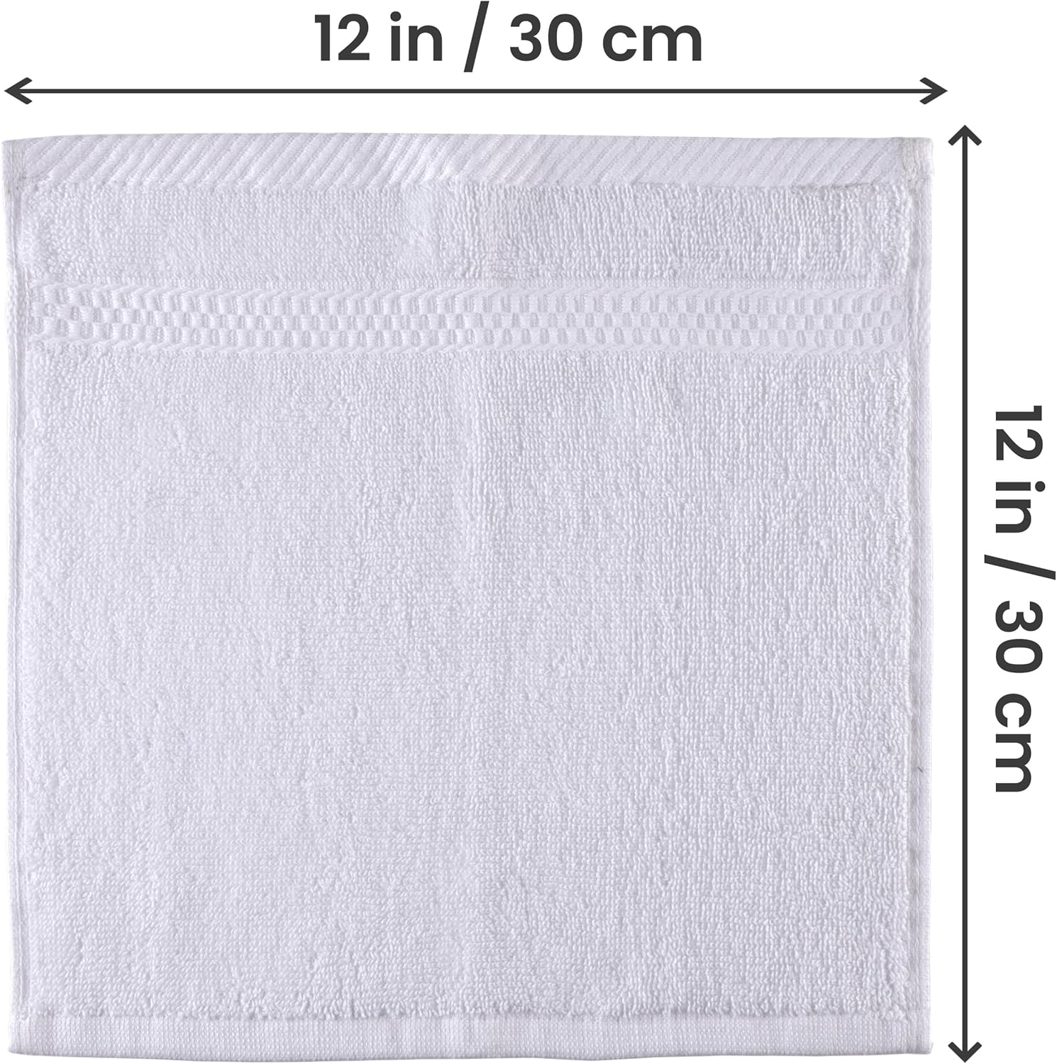 12-Piece Premium Washcloth Set